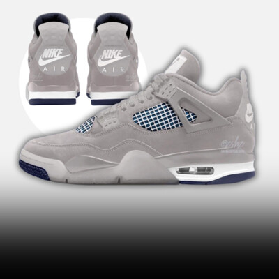 Air Jordan 4 Georgetown Mockup Surfaces Ahead of 2027 Release Air Jordan 4 Georgetown Mockup Surfaces Ahead of 2027 Release