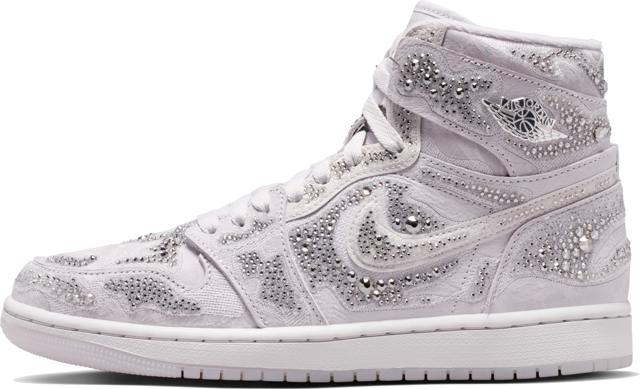 Swarovski x Air Jordan 1 High "Vast Grey" (W)