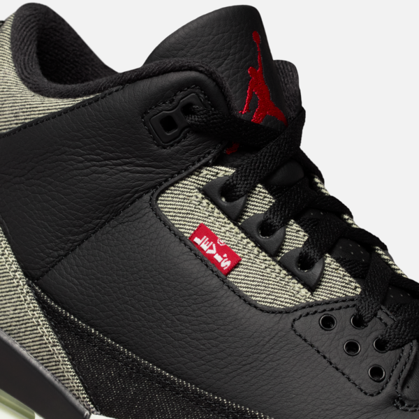 Levi’s x Air Jordan 3 “Black Denim” (IR0914-400) Release Date