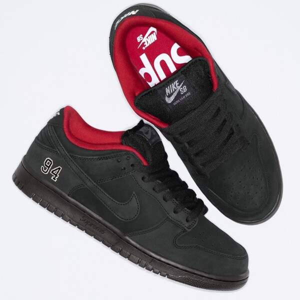 Supreme x Nike SB Dunk Low “Black” (HQ8487-001) Erscheinungsdatum