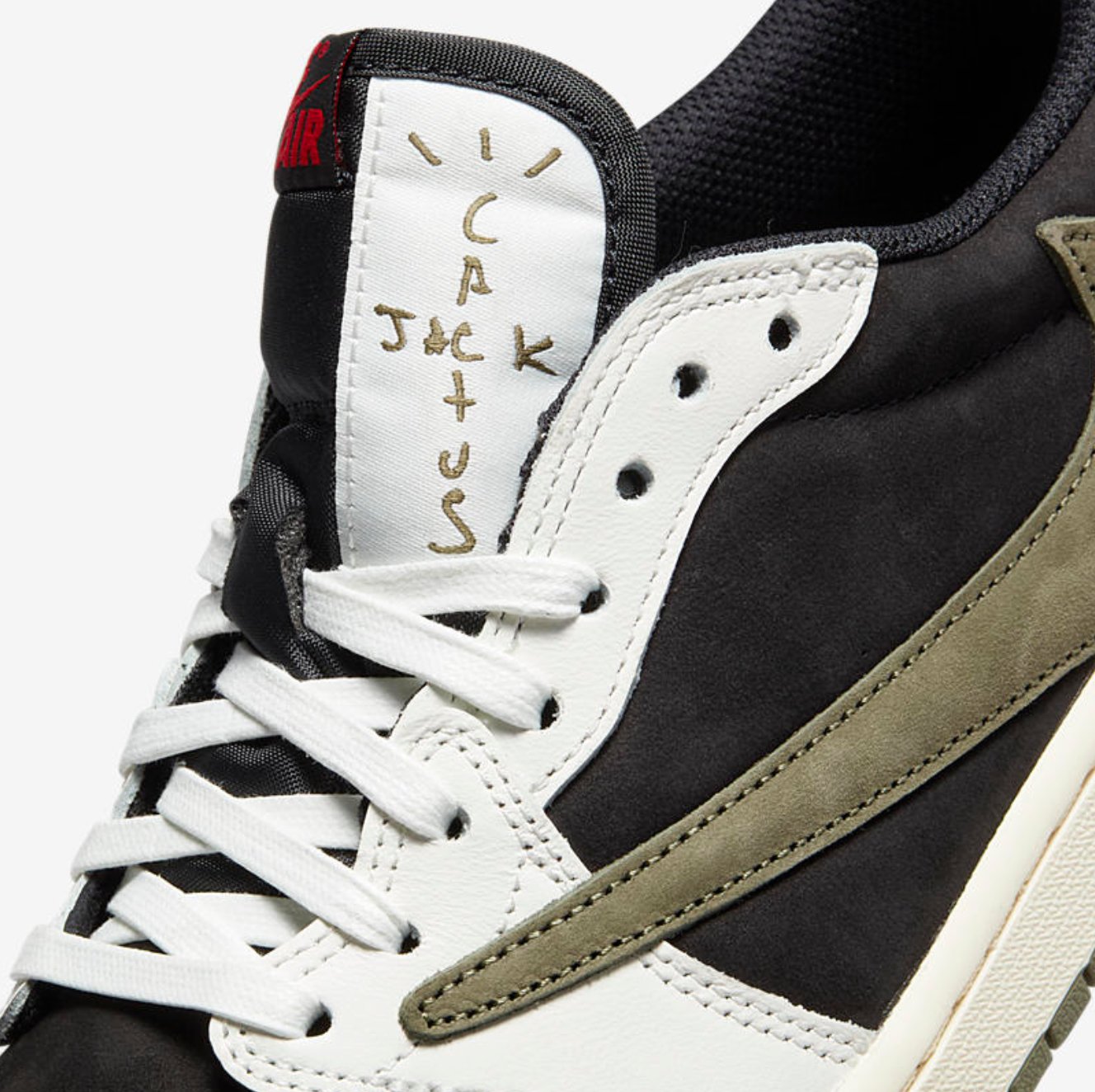 Travis Scott x Air Jordan 1 Low "Olive" (W) | Official Images 5