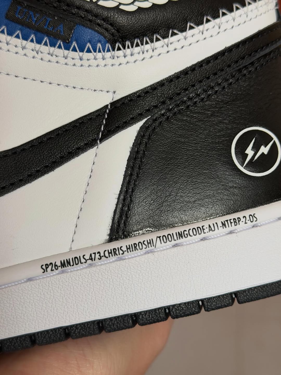 Fragment x Union LA x Air Jordan 1 White Black Fragment x Union LA x Air Jordan 1 White Black