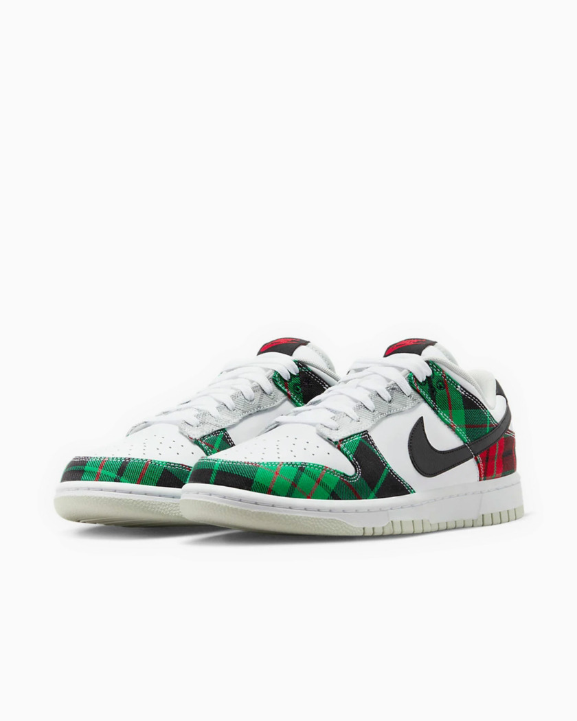 Nike Dunk Low Tartan Plaid GS store Shoes