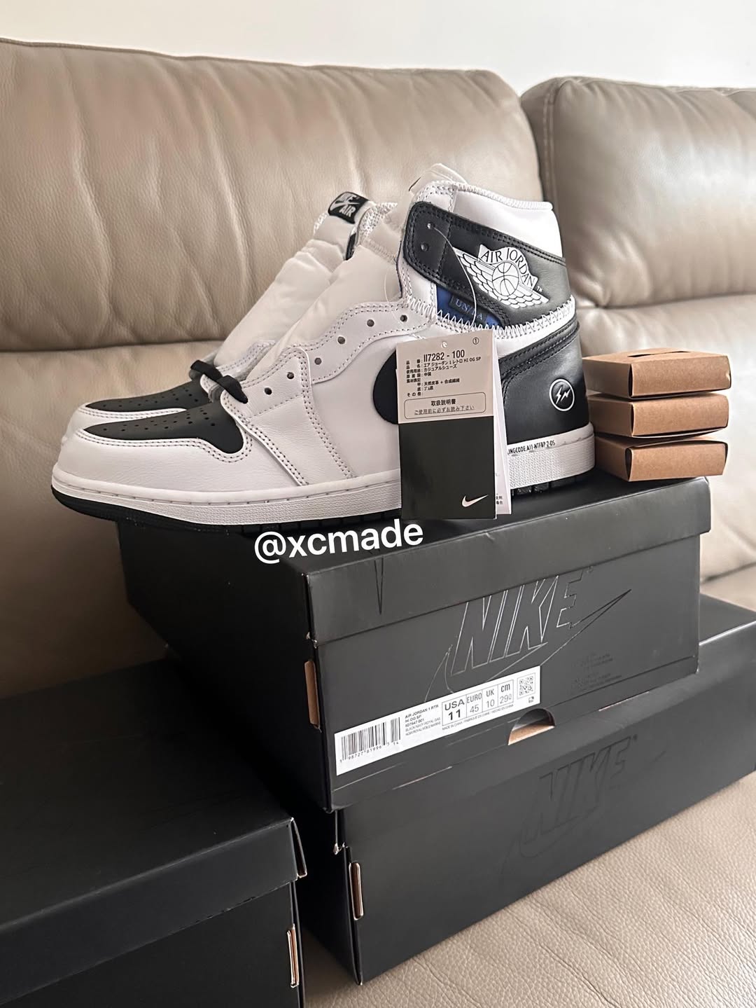 Fragment x Union LA x Air Jordan 1 High