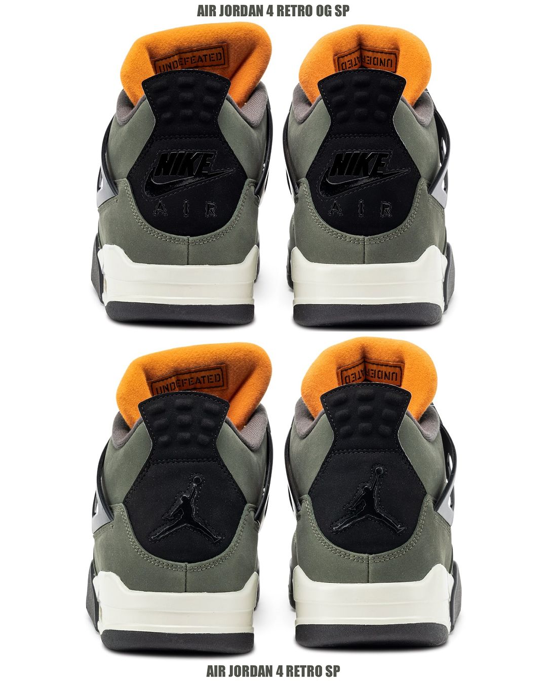 UNDEFEATED Nike Air Jordan 4 新品未使用26.5cm Undefeated x Air Jordan 4 Releases Today August 28th