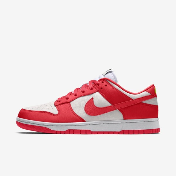 Nike Dunk Low UNLOCKED BY YOU "University Red" (BY YOU) Erscheinungsdatum
