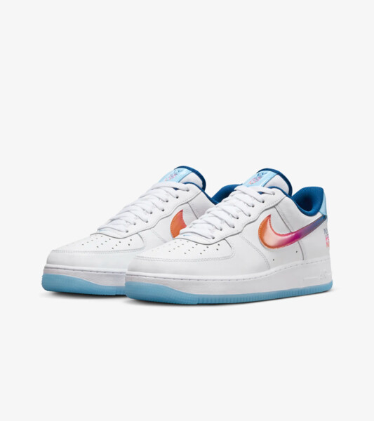 Nike air force 1 junior blue tick store