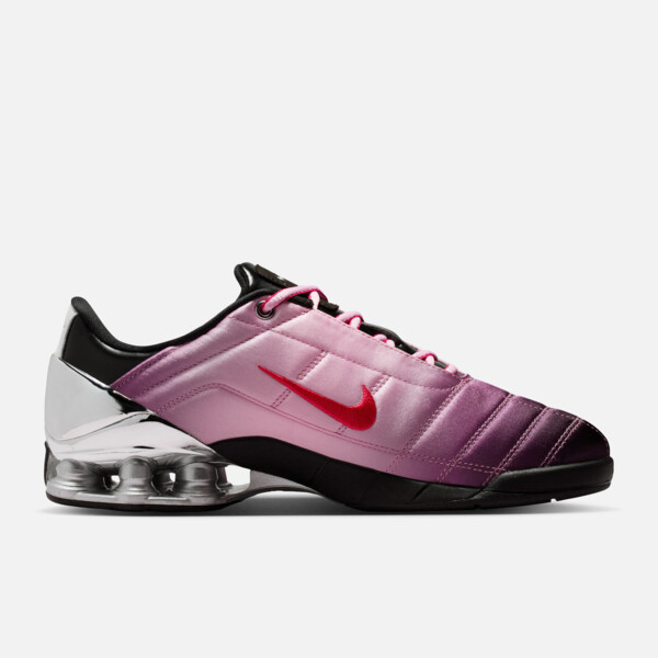 Forget-Me-Nots x Nike Total 90 Shox Magia "Shy Pink Red Black" (IQ5683-601) Release Date