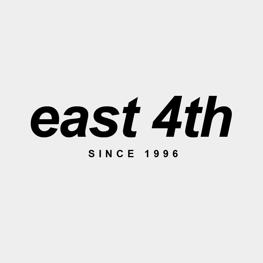 E 04. East4. Since 1996. E-four. N * Y* C since*1996.