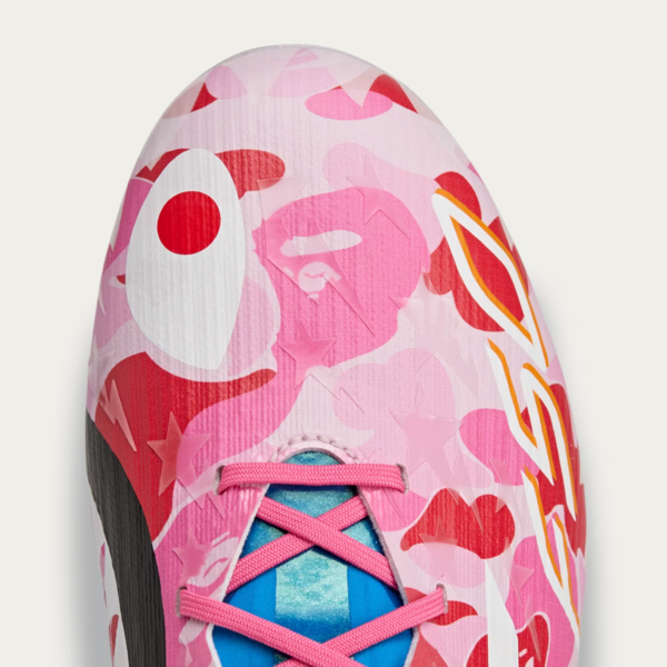 BAPE x adidas Adizero F50 Elite FG "Pink" (JS0573) Erscheinungsdatum