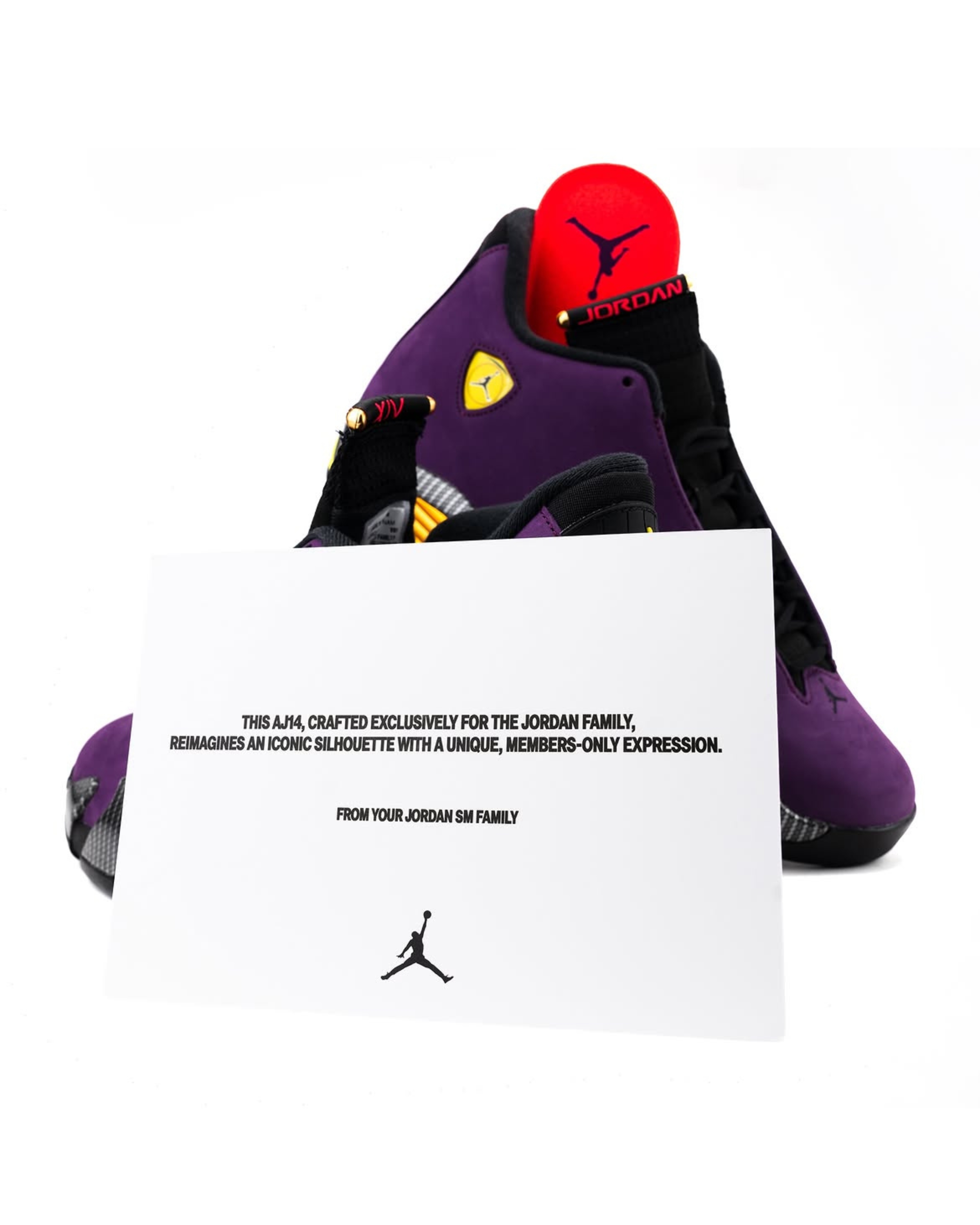 Air Jordan 14 Purple Ferrari