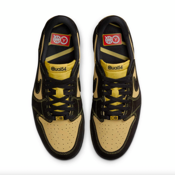 Quai 54 x Air Jordan 1 Low "Tour Yellow" (IB8836-007) Erscheinungsdatum