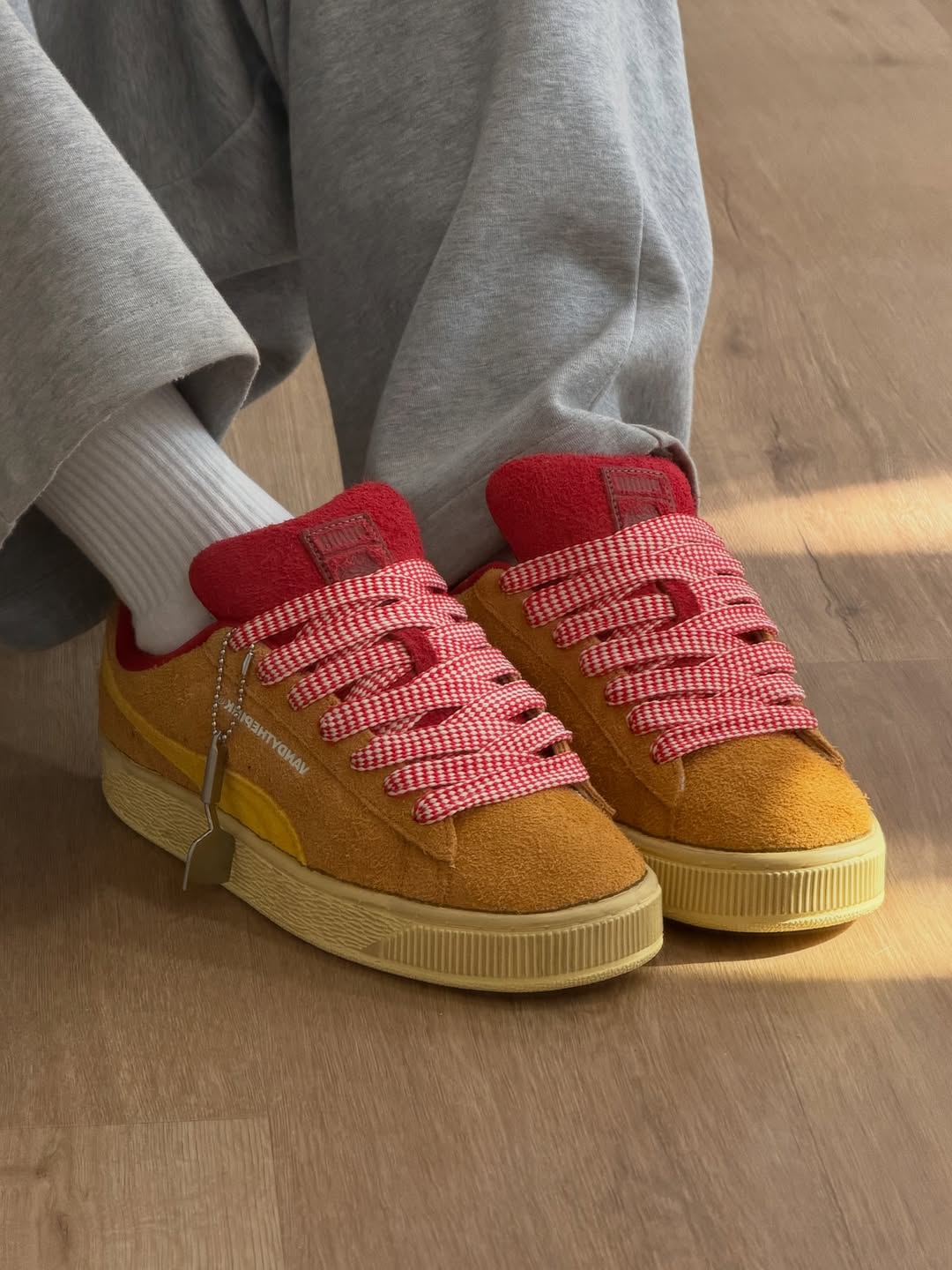 VANDYTHEPINK x Puma Suede XL "Ginger Tea"