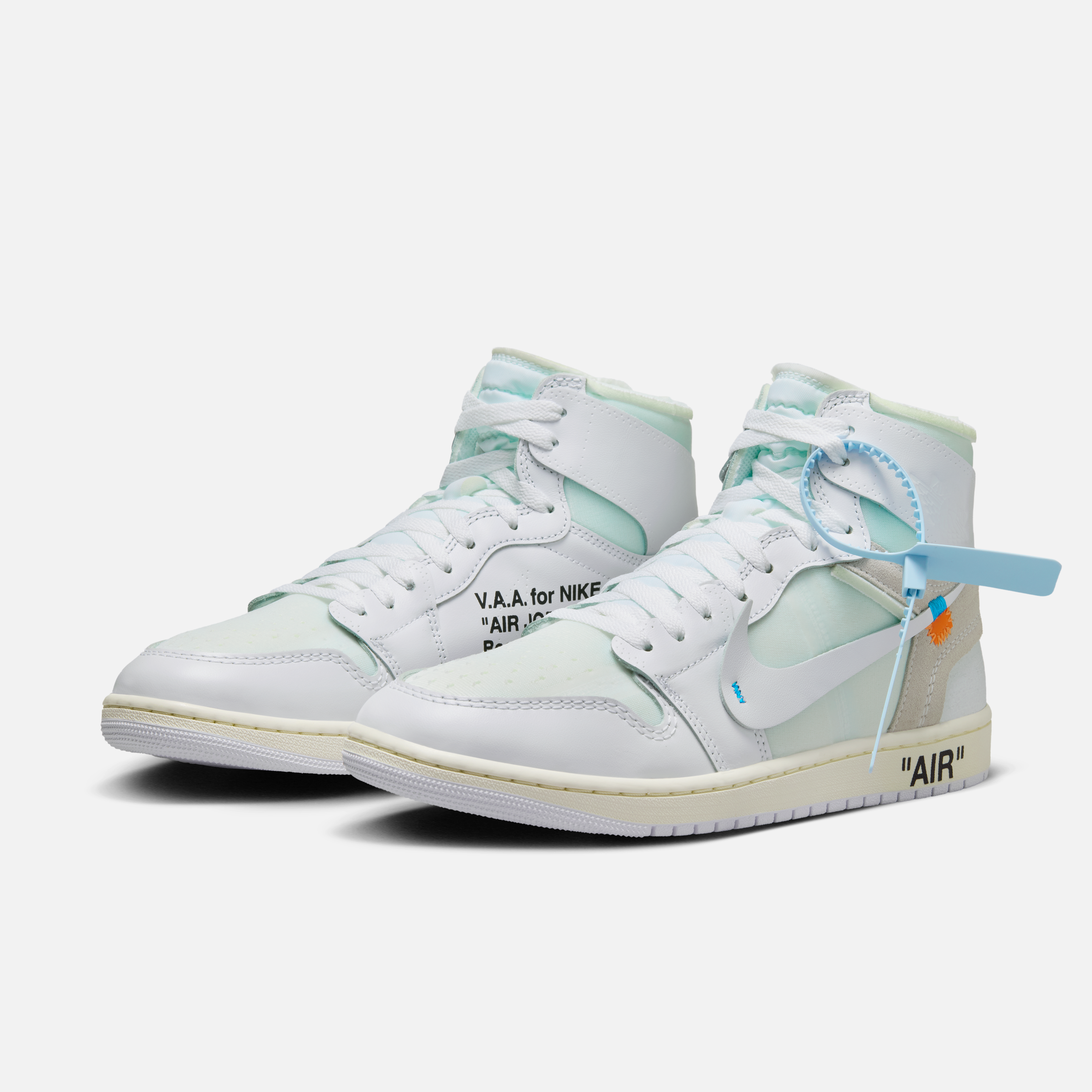 Virgil Abloh Archive Air Jordan 1 High Alaska official look