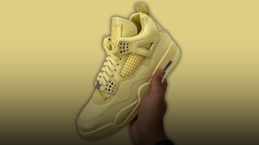 J Balvin Air Jordan 4 Lemonade