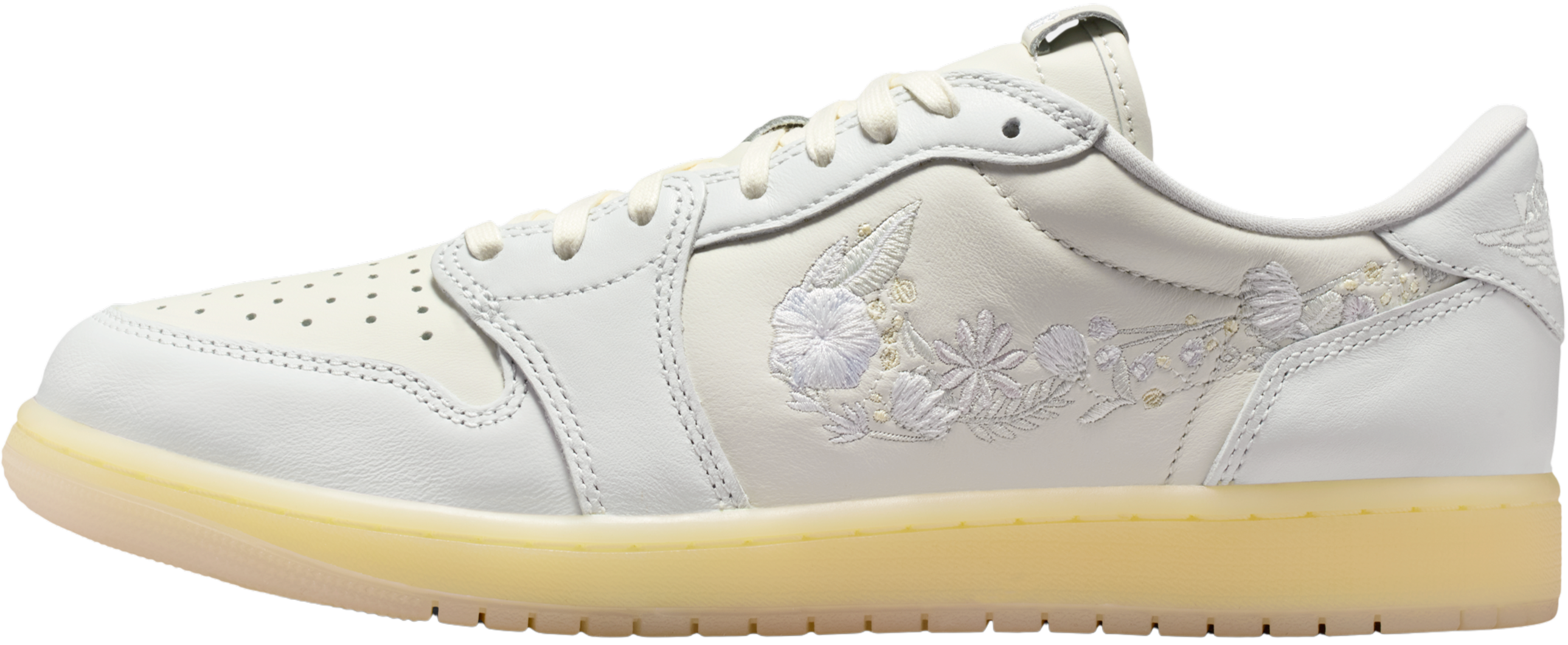 Air Jordan 1 Low "Rabbit Floral Swoosh"
