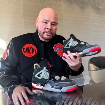 Fat Joe Teases Off-White x Air Jordan 4 "Bred"&nbsp;