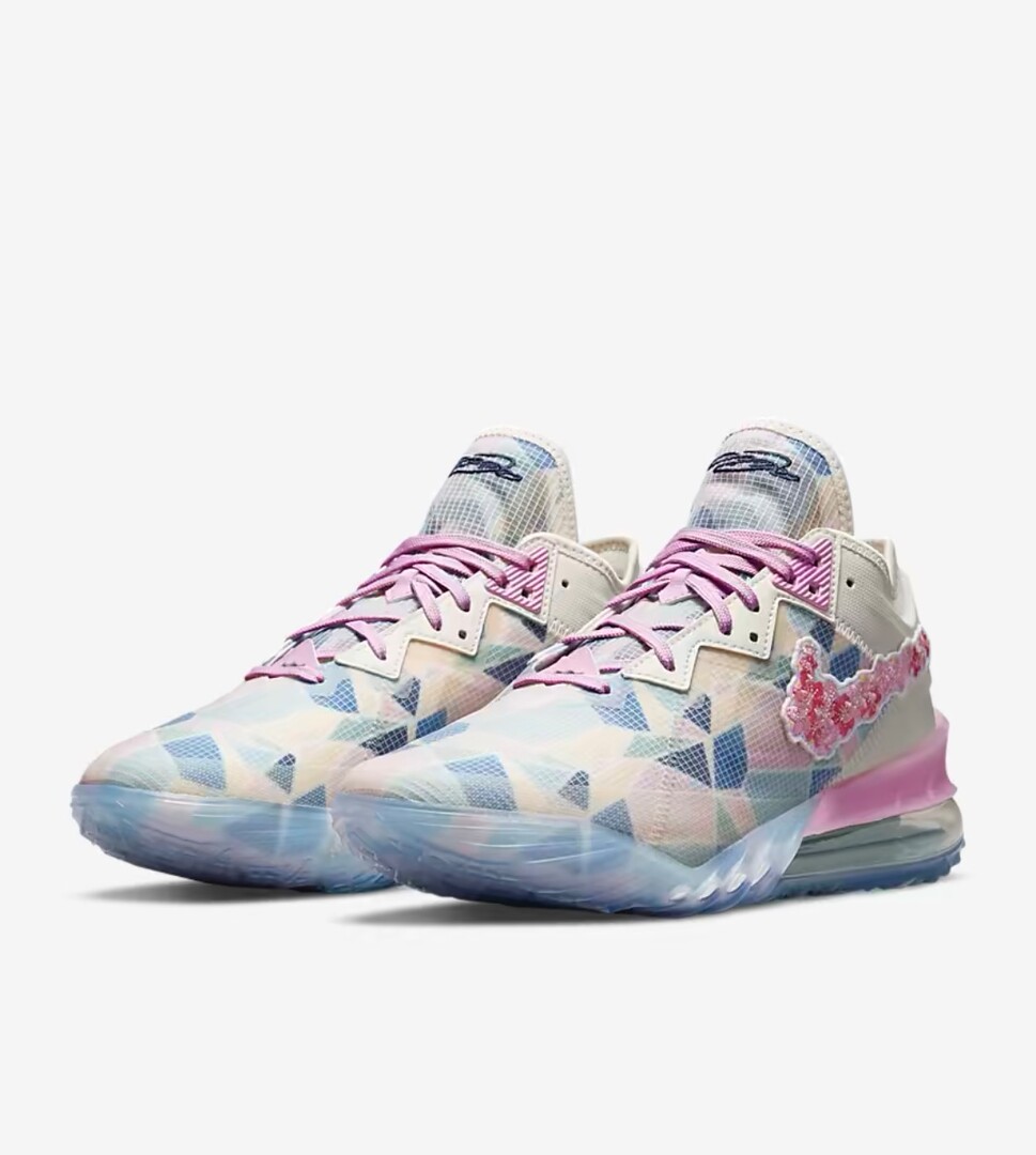 lebron 18 low sakura release date