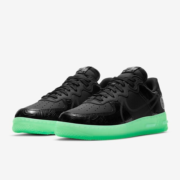 Nike air force 1 all sales star black