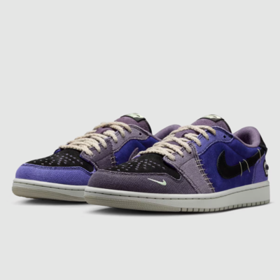 Zion Williamson x Air Jordan 1 Low “Voodoo Alternate” brings spooky-season energy in layered purples