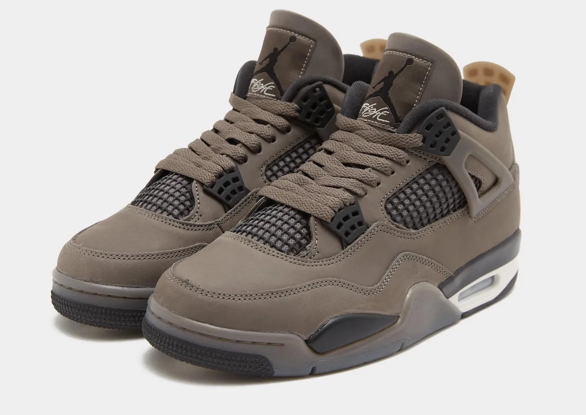Air Jordan 4 Cave Stone Air Jordan 4 "Cave Stone" side view on foot
