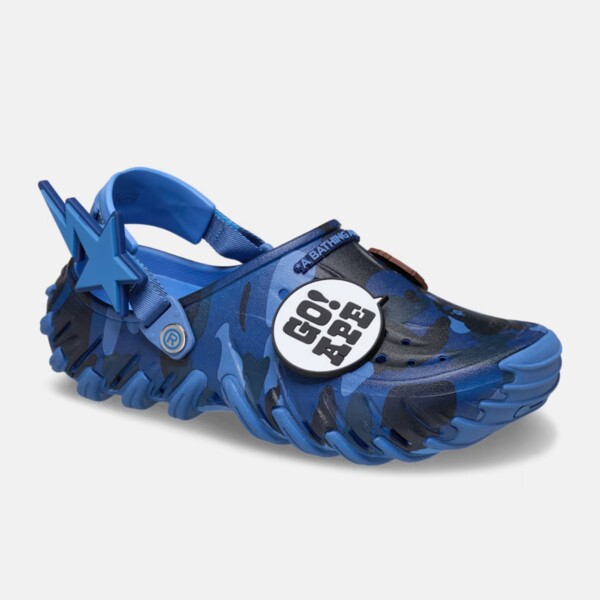 BAPE x Crocs Echo RO Clog "Blue Camo" (213140-4SN) Release Date