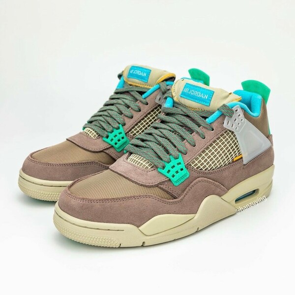 UNION × NIKE AIR JORDAN 4TAUPE HAZE 30cm Jordan 4 Retro SP 30th Anniversary Union Taupe Haze Men's - DJ5718