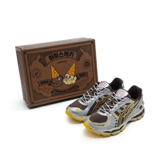 VANDYTHEPINK x ASICS Gel Kayano 12.1 "Chocolate" (1203B302-200) Release Date