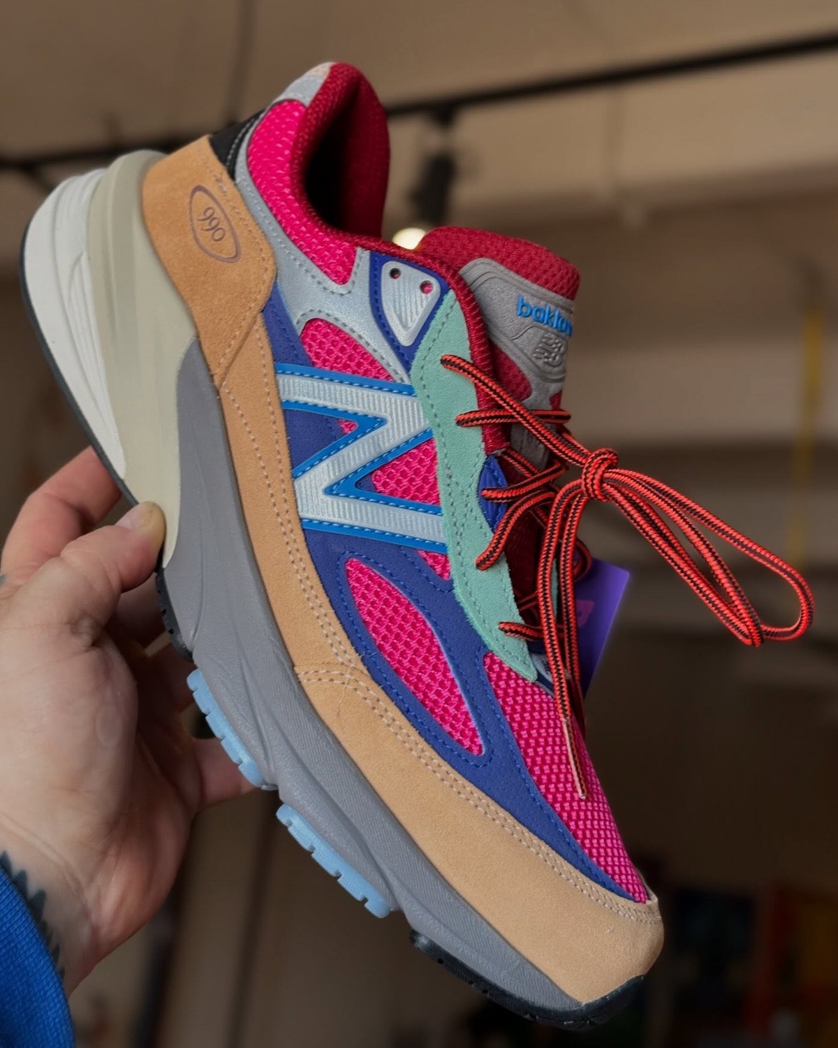 Action Bronson x New Balance 990v6 “Amazõnia” In Hand