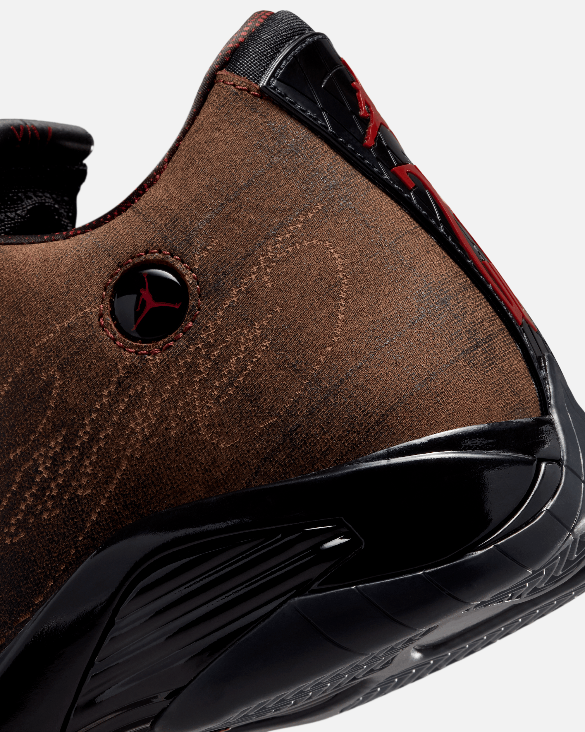 Mowalola Air Jordan 14 Burnt Red