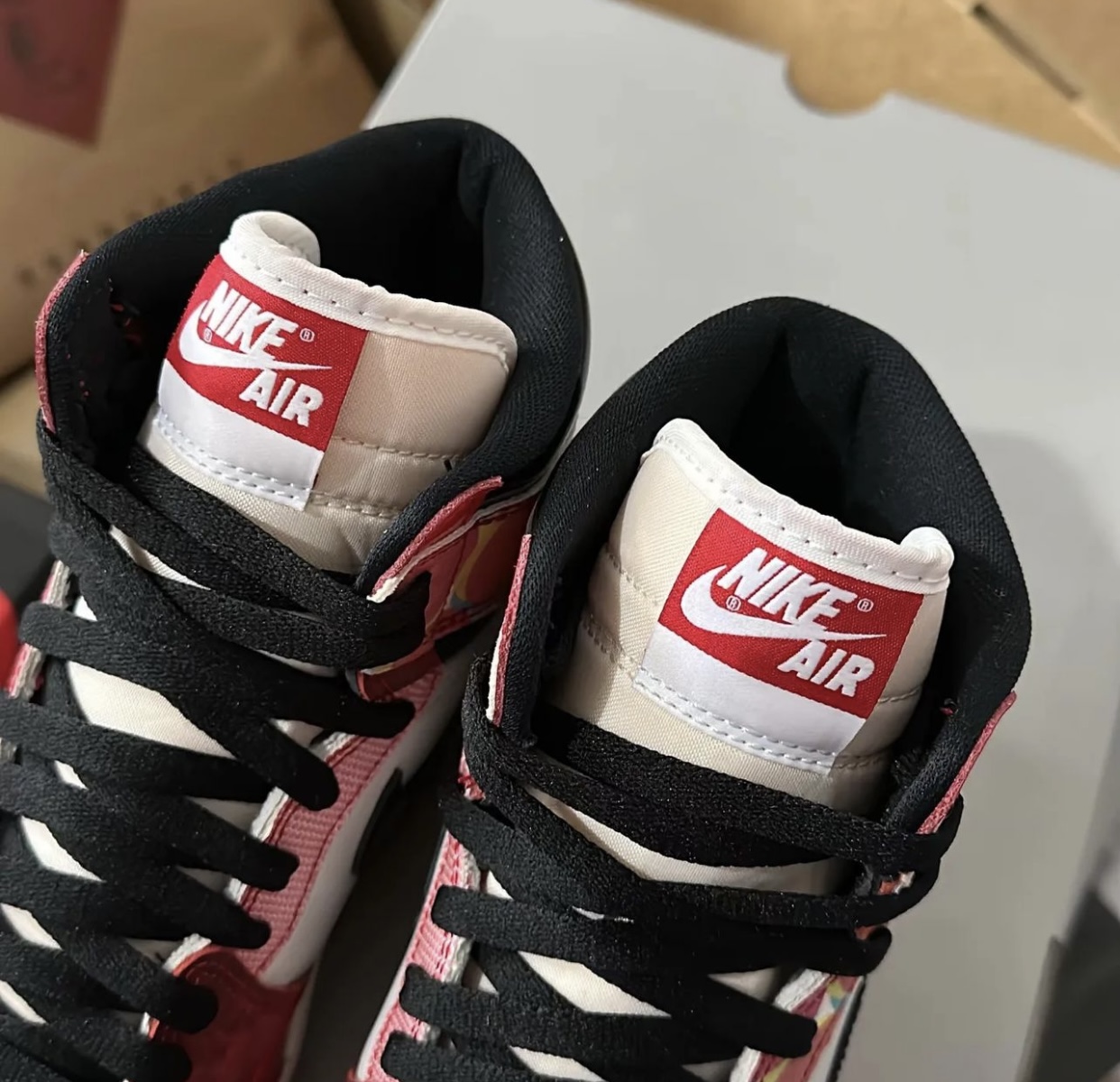 In-Hand Look of the Air Jordan 1 High “Spider-Man: Across the Spider-Verse” 1