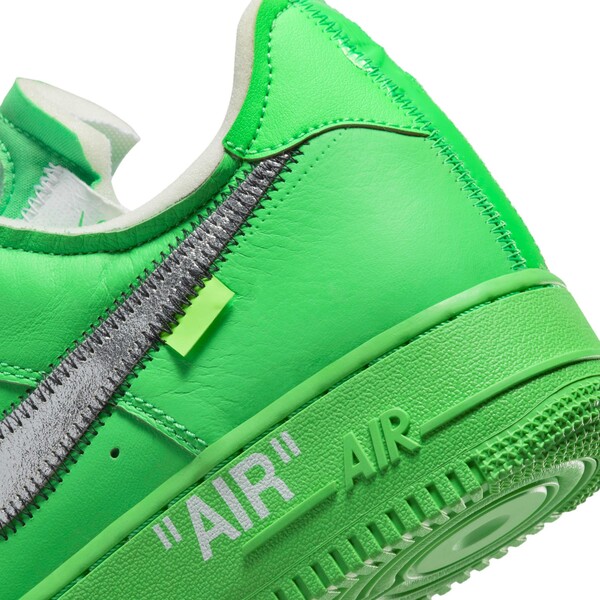Off-White x Nike Air Force 1 Low Green Spark Gets A Release Date