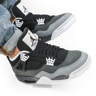 Best Look at The Air Jordan 4 "Fear"