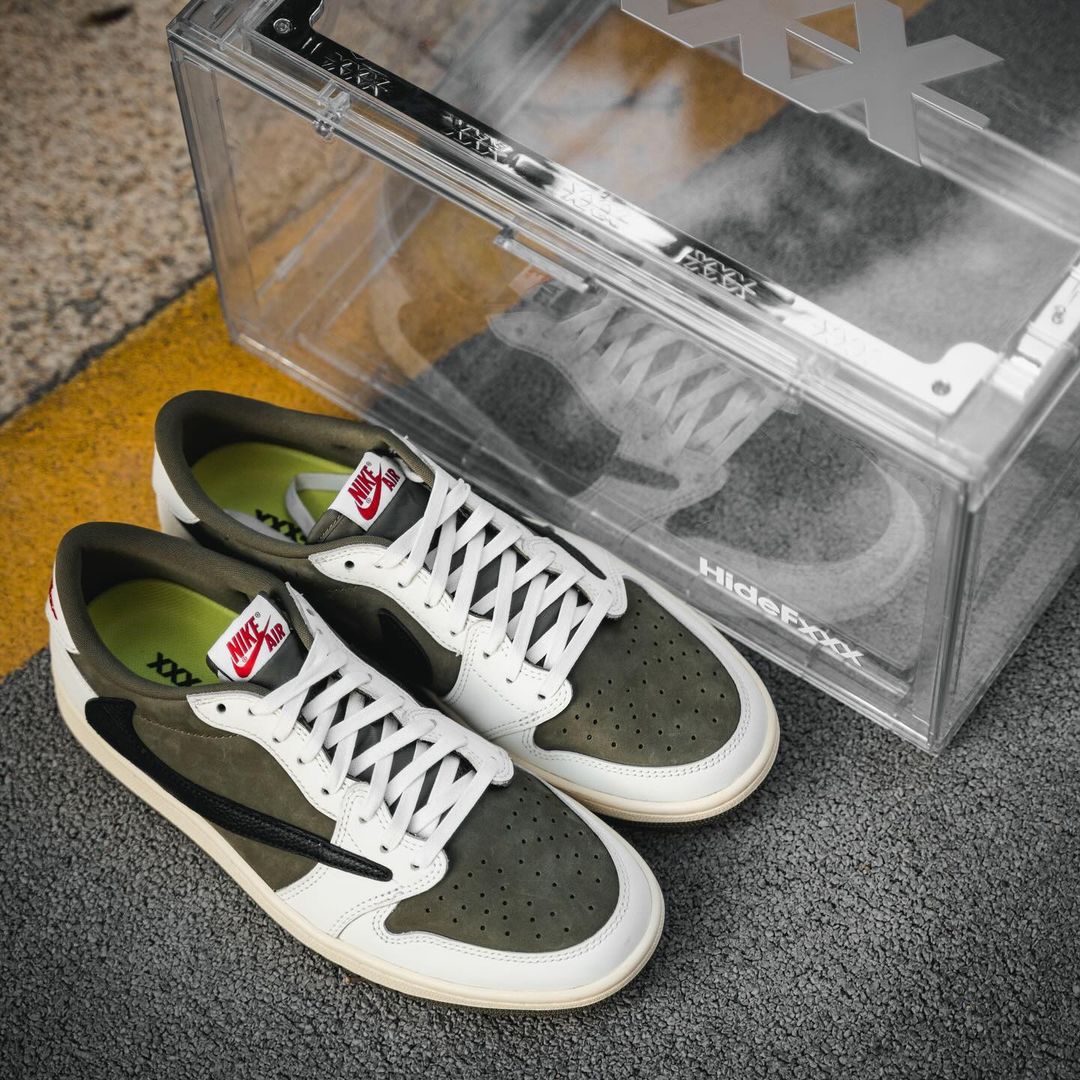 Travis Scott x Air Jordan 1 Low "Medium Olive" Travis Scott x Air Jordan 1 Low "Medium Olive" Releases In 2025
