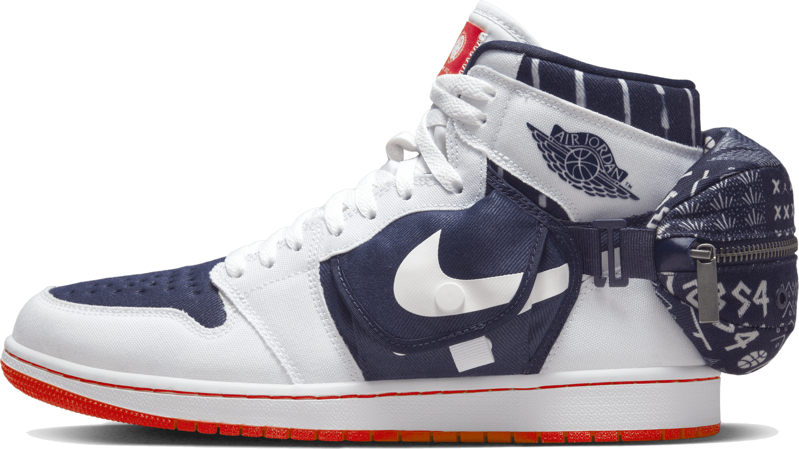 Quai 54 Air Jordan 1 High "Utility Stash"