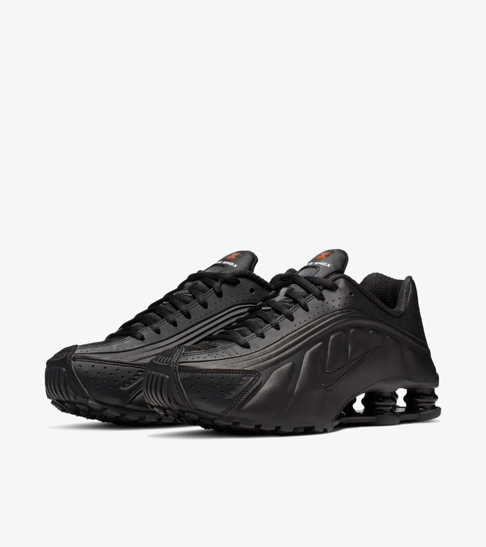 ★NIKE W Shox R4 Black★ Nike-Shox-R4-Black-AR3565-004-