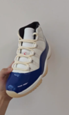 In-hand look at the Air Jordan 11 Rare Air with Imperial Purple patent leather overlay