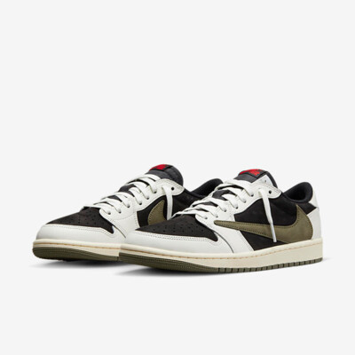 Travis Scott x Air Jordan 1 Low "Olive" (W) | Official Images