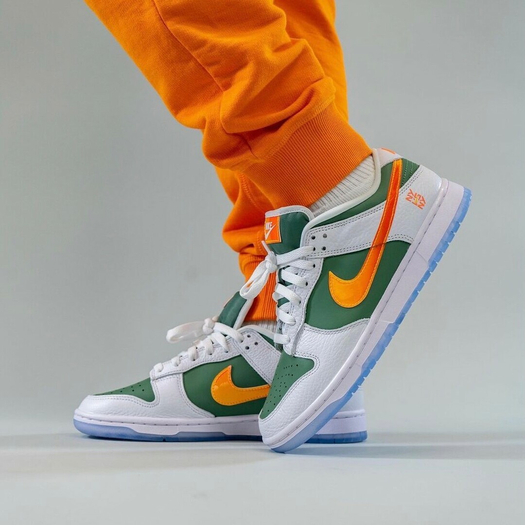 dunk low ny vs ny on feet