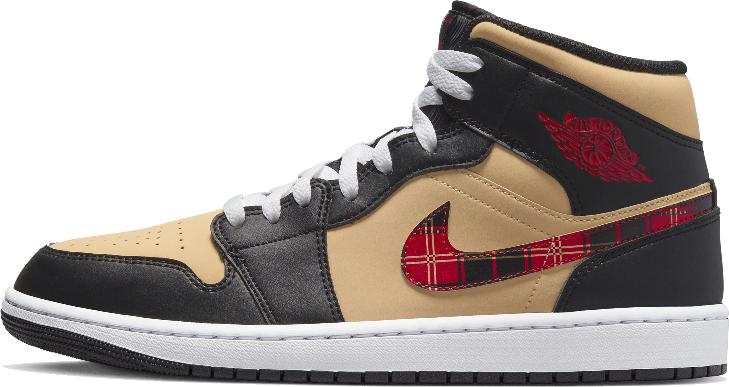 Air Jordan 1 Mid SE "Tartan Swoosh" (W) Air Jordan 1 Mid SE "Tartan Swoosh" (W)