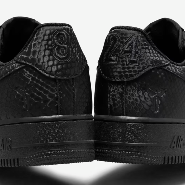 Kobe Bryant x Nike Air Force 1 Low "Black" (IB0018-003) Release Date Kobe Bryant x Nike Air Force 1 Low "Black" (IB0018-003) Release Date
