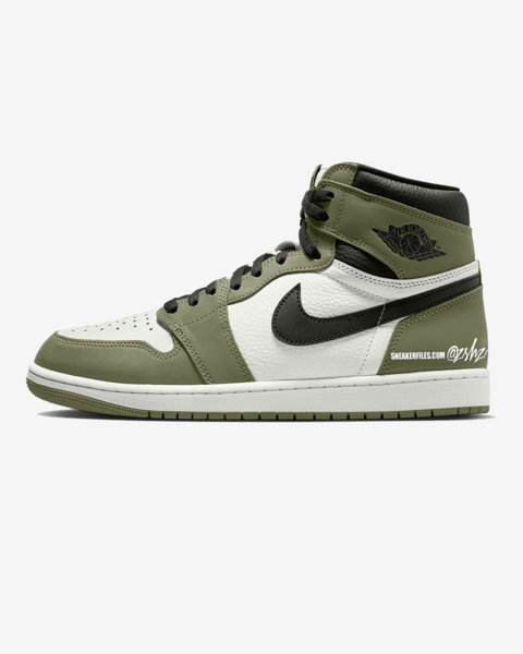 Retro 1 olive green top