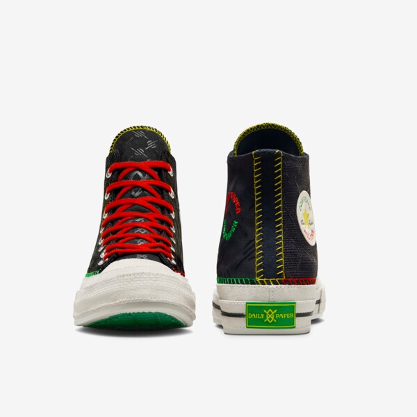 Daily Paper x Converse Chuck High 70 "Multi Black" (A12069C-001) Release Date Daily Paper x Converse Chuck High 70 "Multi Black" (A12069C-001) Release Date