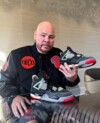 Fat Joe Teases Off-White x Air Jordan 4 "Bred" 