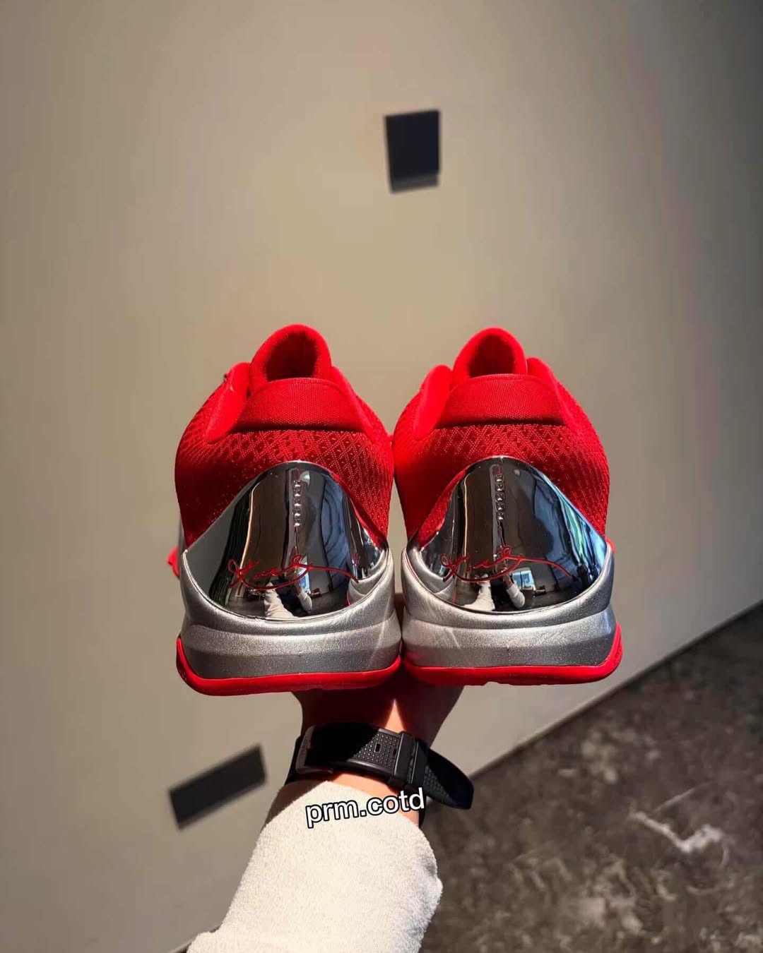 Caitlin Clark Nike Kobe 5 Protro Rookie of the Year in hand look