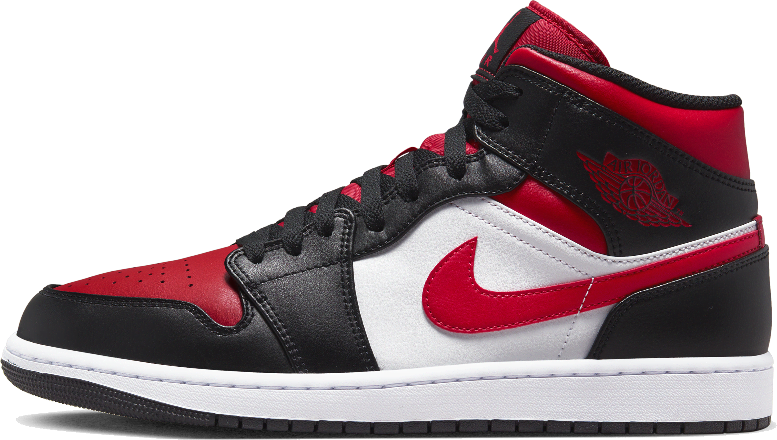 Air Jordan 1 Mid "Bred Toe" Air Jordan 1 Mid "Bred Toe"