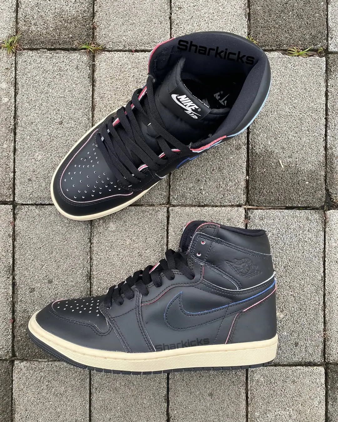 Air Jordan 1 High Self Expression First look at the Air Jordan 1 High Self Expression with outer black leather upper