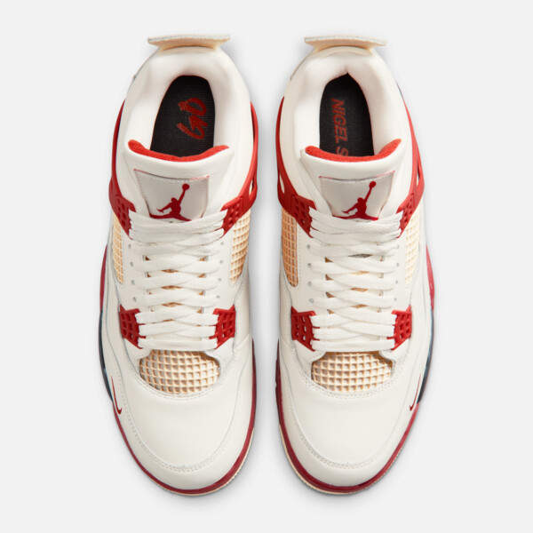 Nigel Sylvester x Air Jordan 4 "Brick After Brick" (IQ8055-100) Release Date Nigel Sylvester x Air Jordan 4 "Brick After Brick" (IQ8055-100) Release Date