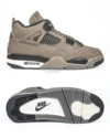 Air Jordan 4 "Cave Stone" side view on foot