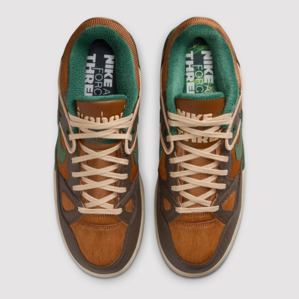 NIKE x NIGO ☆ Air Force 3 Low SP ‘Baroque Brown’ Nike x NIGO Air Force 3 Low SP (Baroque Brown/Fir/Hemp/Pecan
